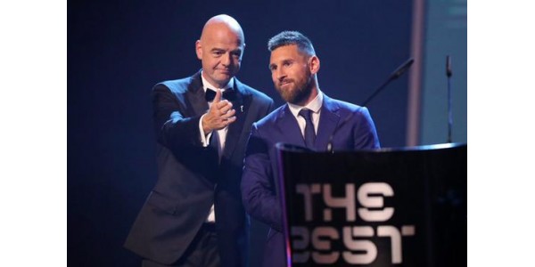 Messi valittiin kuusi kertaa jalkapalloilijaksi